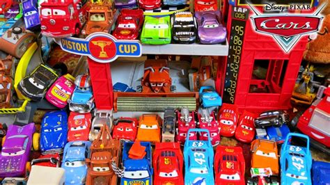 disney pixar cars collection piston cup mack race haulers story sets