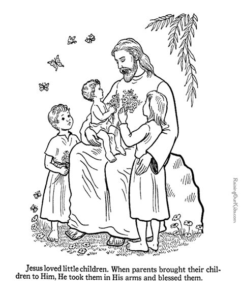 jesus loves   children coloring pages coloring home