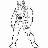 Thundercats Coloring Pages Cartoon Panthro Dessin Colorier Cat Getcolorings Network Livres Animé Personnages Espèce Draw Step Choose Board Cats sketch template