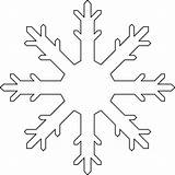 Snowflake Colouring Sheet Printable Pages Template sketch template