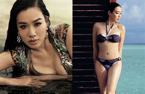 mother of three christy chung shows off her bikini body