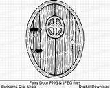 Door Fairy Line sketch template