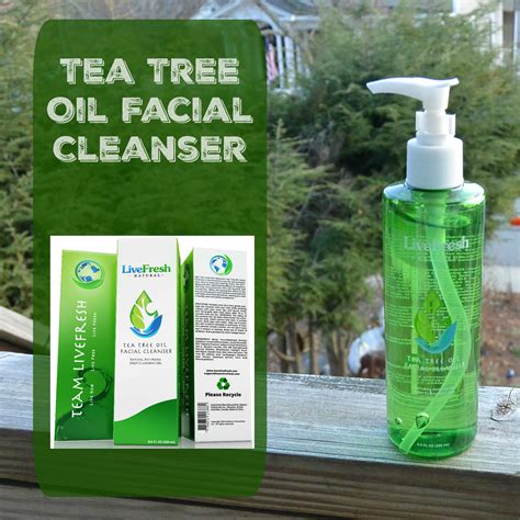 Tea Tree Oil Facial Cleanser Teamlivefresh