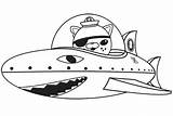 Octonauts Coloring Pages Octopod Getdrawings sketch template