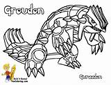 Coloring Pages Kyogre Electric Pokemon Colouring Groudon Kids Book Galleries Pokem sketch template