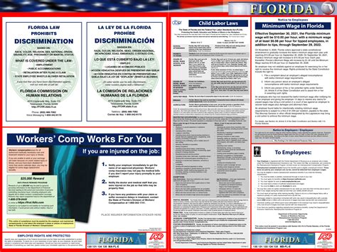 florida run labor law posters