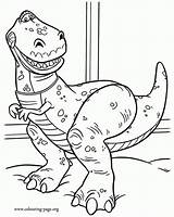 Coloring Toy Story Pages Rex Colouring Printable Print Characters Kids Colour Online Sheets Disney Colorare Da Dinosaur Color Tyrannosaurus Coloriage sketch template