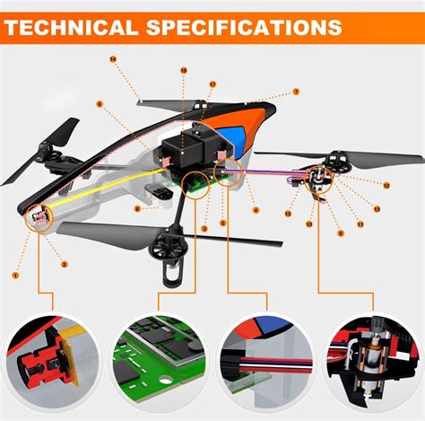 ardrone  parrot  wi fi quadricopter specifications parrot drone parrot ar drone ar