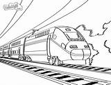 Coloring Pages Subway Train Getcolorings Transportation Color sketch template