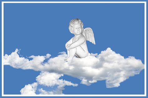 andel nebe nebesky obrazek zdarma na pixabay