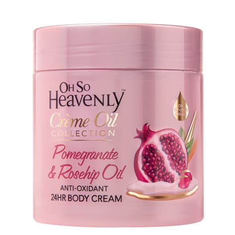 Crème Oil Collection Pomegranate And Rosehip Oil Body Cream Oh So Heavenly