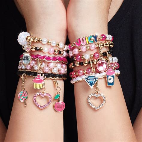 juicy couture make it real™ pink and precious bracelet kit michaels