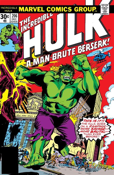 Incredible Hulk 1962 1999 206 Comics Hulk Marvel