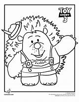 Coloring Toy Story Pages Lotso Printable Print sketch template