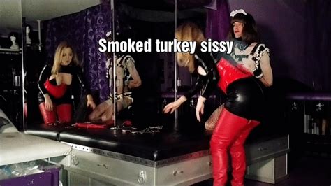 Goddess Sativas Femdom Video Smoked Turkey Sissy