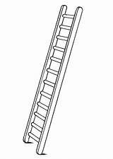 Ladder Coloring Printable sketch template