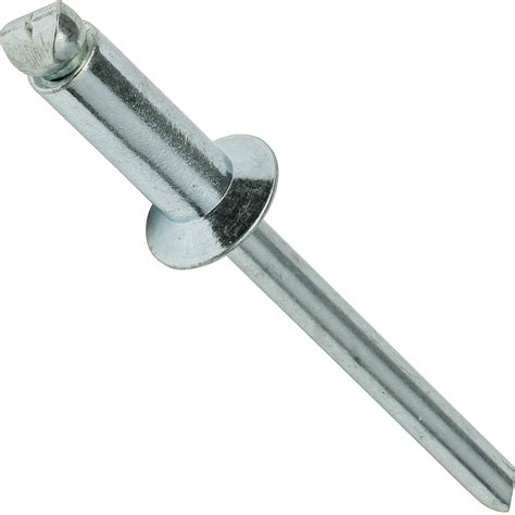 steel pop rivets flat head countersunk blind  size  length ebay