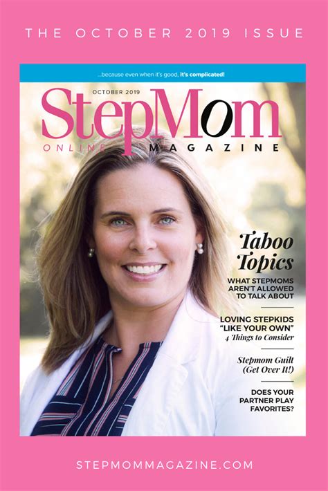 oct 2019 issue stepmom magazine step moms mother