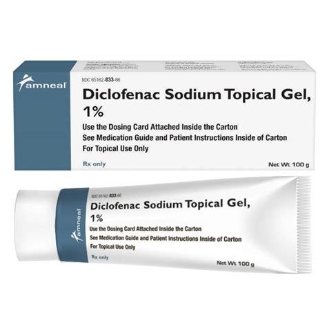 diclofenac sodium topical gel  gm
