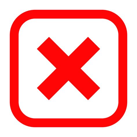 signs close icon  png