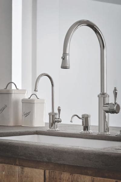 california faucets adds two in one hot and cold water