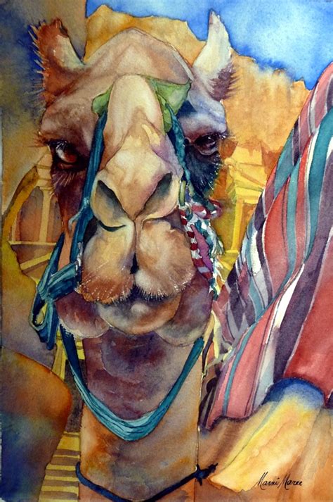 camels art animal paintings art