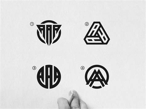 company monogram logo  cantik