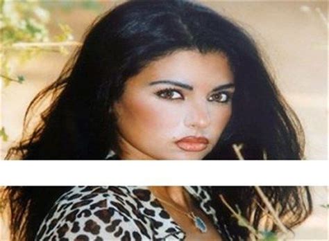 Haifa Wehbe Before Fame Before Plustic Sugery Contact Lenses