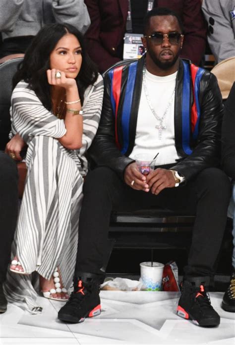 Cassie Ventura With Diddy At A Game The Hollywood Gossip