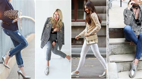 wear silver shoes outfits ideas silver shoes outfit silver