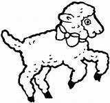Lamb Coloring Pages Sheep Baby Template Lambs Clipart Colouring Easter Printable Kids Print Color Clipartbest Lion Getcolorings March Fun Clip sketch template
