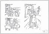 Prodigal Son Bible Coloring Pages Clip Activities Parable Sunday School Craft Preschool Crafts Leaving Story Prodigo Figliol Sons Parables Kids sketch template