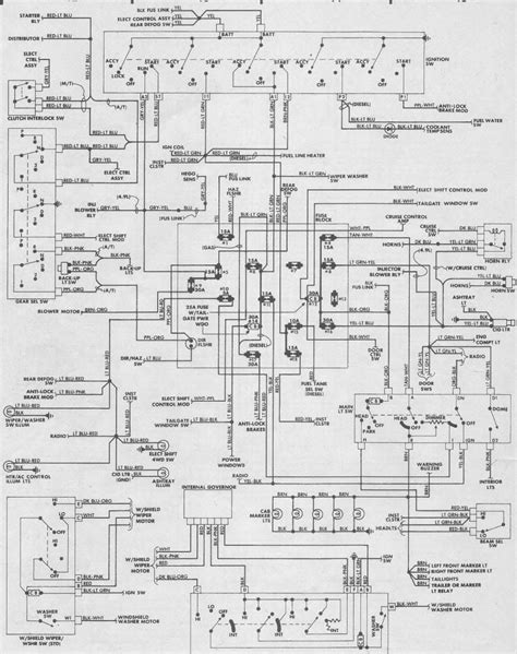 ford ranger wiring diagram