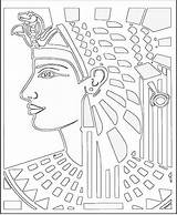 Egyptian Ancient Coloring Pages Egypt sketch template