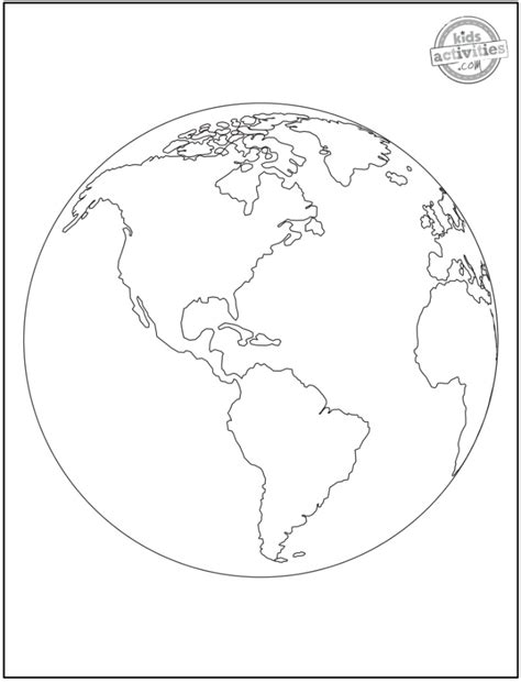 printable world map coloring pages kids activities blog