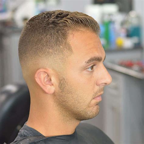 attractive crew cut hairstyles  trendy highlights