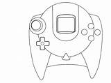 Dreamcast Sega sketch template