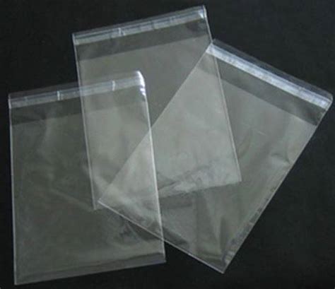 polypropylene clear bags  seal adhesive strip shardlows
