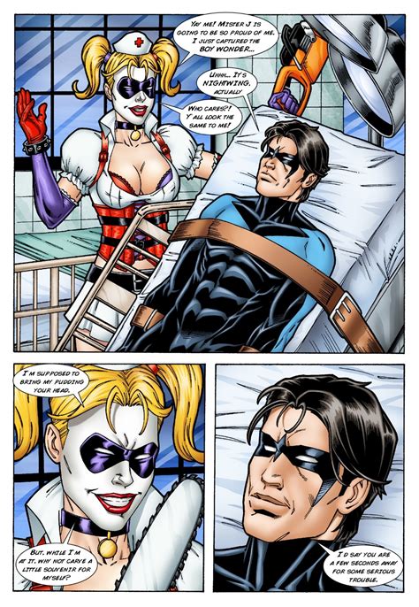 harley quinn fucks batman and nightwing porn comics