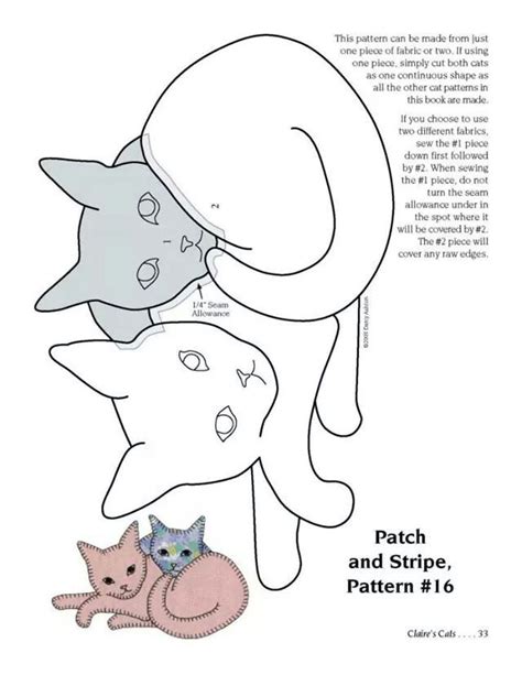 pin  jimmie hardin  patch aplique cat quilt patterns cat quilt