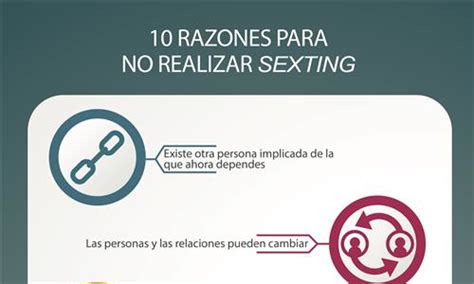 10 razones para no realizar sexting intef