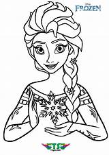 Elsa Coloring Pages Princess Beautiful Sheets Disney Printable Tsgos Cartoon Book Frozen sketch template