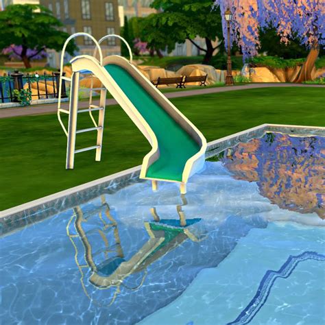 pool slider sims  toddler sims  sims  children