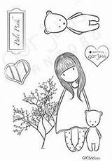 Pages Santoro Gorjuss Stamps Choose Board sketch template