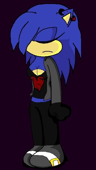 emo sonic by bitchysonic on deviantart
