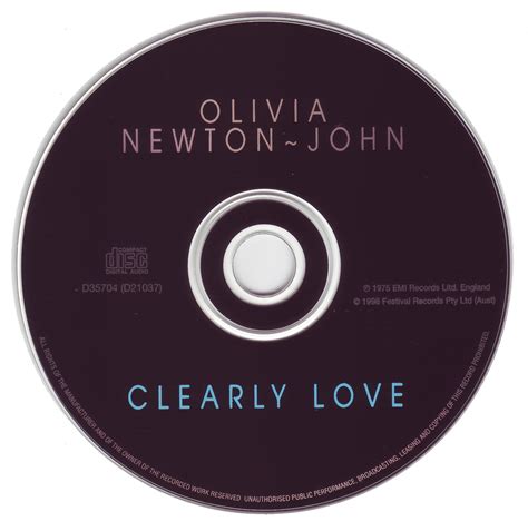 Olivia Newton John Clearly Love 1975 [1998 Digitally Remastered