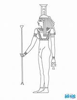 Coloring Ra Pages Egyptian God Deity Gods Ancient Goddess Egypt Goddesses 05kb Popular sketch template