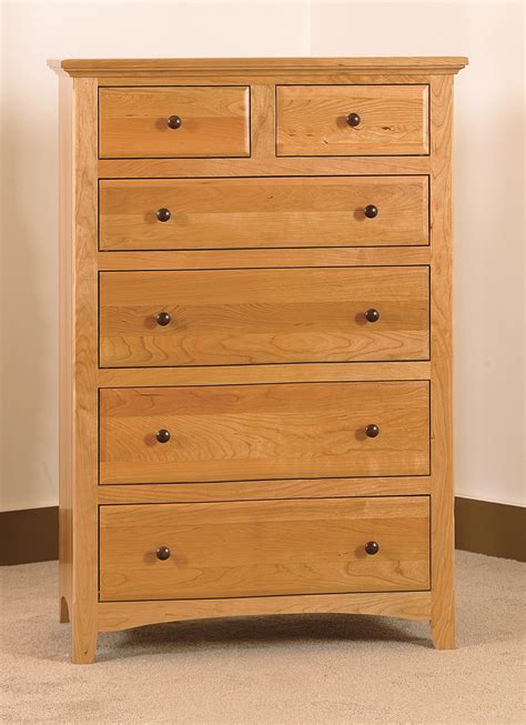 raes hardwood  drawer chest  wide dresser endicott home furnishings
