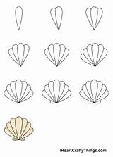 Seashell Iheartcraftythings sketch template