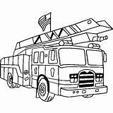 Fire Truck Coloring Pages Printable Drawing Firetruck Simple Pdf Type Modern Transportation Station Clipart Getcolorings Drawings House Getdrawings Clipartbest Print sketch template